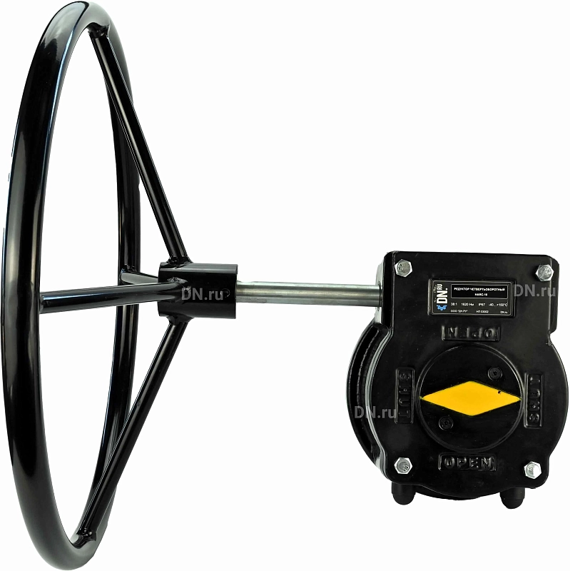 Редуктор четвертьоборотный HARC RQN2-2640Z-T55 корпус - высокопрочный чугун EN-GJS-450-10/ВЧ45